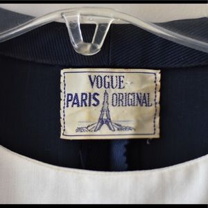 Vintage Vogue Paris Original Dress